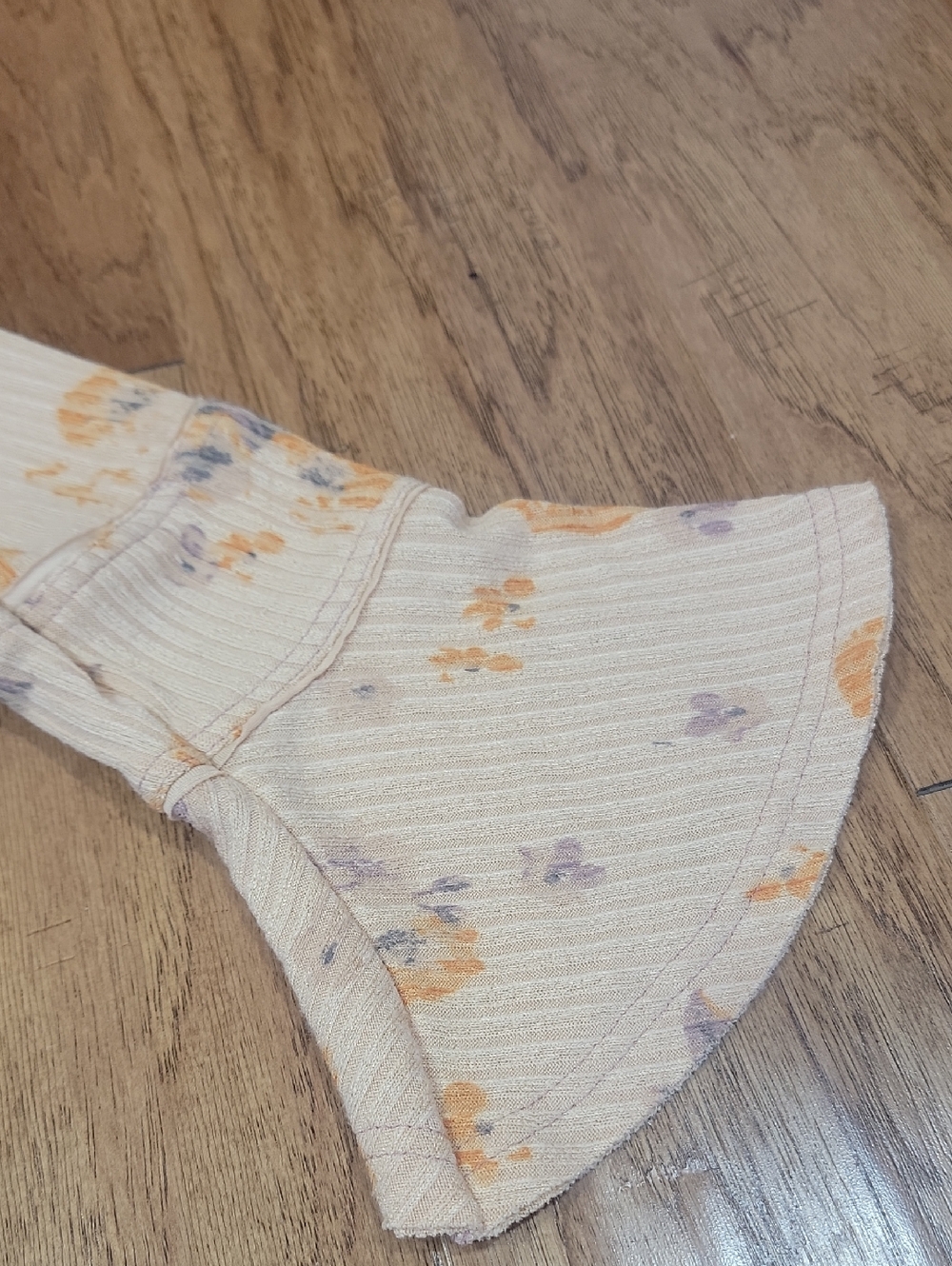 Free People Peachy Floral Button Down Henley - Picture 12 of 12